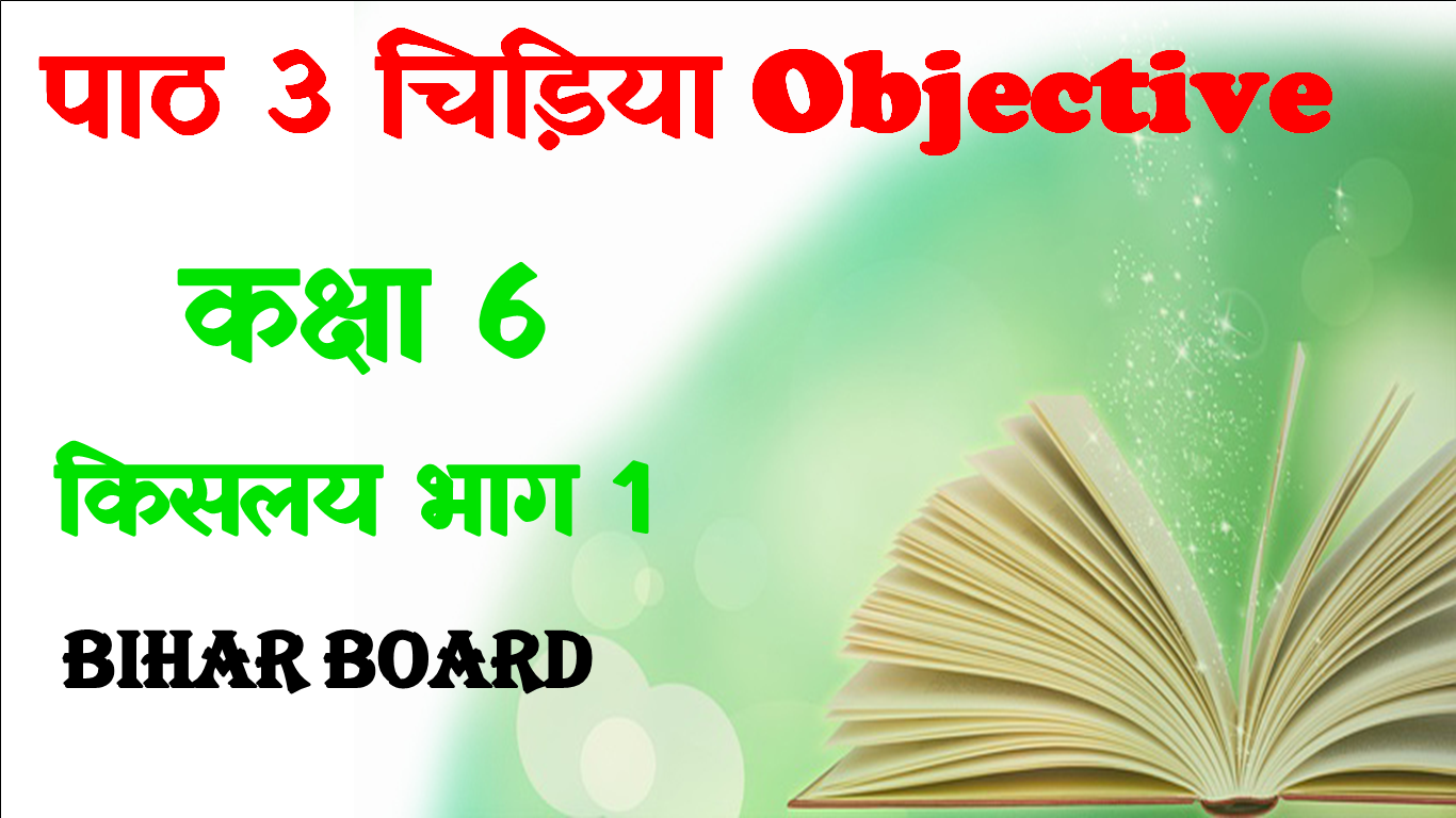 Chidiya Class 6 Objective